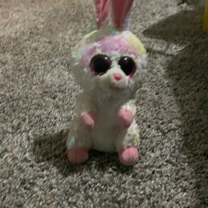 A sequin bunny